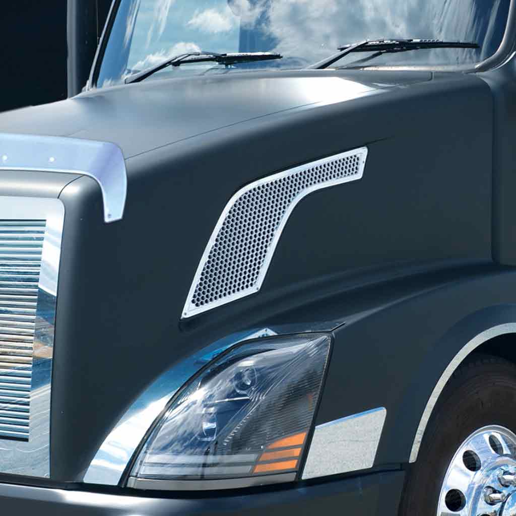 Volvo VN/VNL Air Intake Grille Trim (2003-2018) - Driver Side