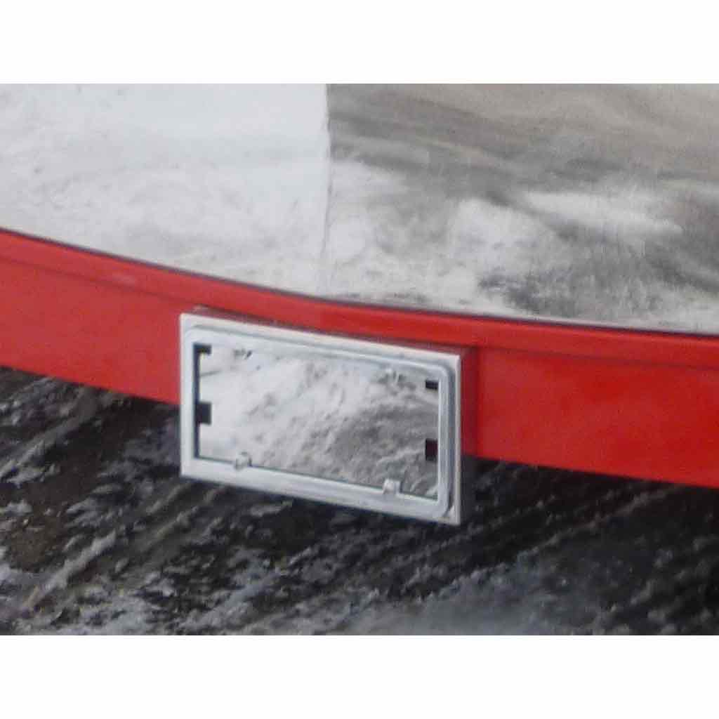 WS. 5700 XE Licence Plate Holder (All Years) - Bumper Face Bolt Attachment