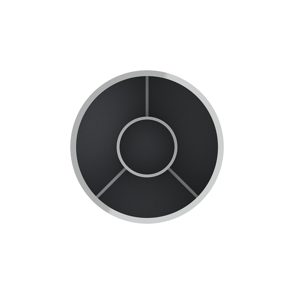 33mm X 4-1/4" Chrome Plastic Tall Cylinder Nut Covers - Thread-On (60-Pack) - Thumbnail 5