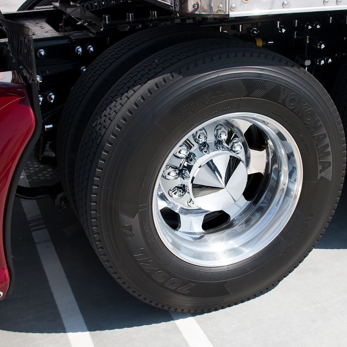 33mm X 2-3/4" Chrome Plastic Bullet Nut Covers With Flange - Push-On (Box of 20 ) - Thumbnail 6