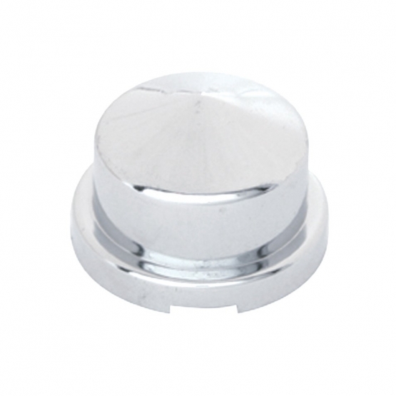 3/4" X 7/8" Chrome Plastic Pointed Nut Cover - Push-On