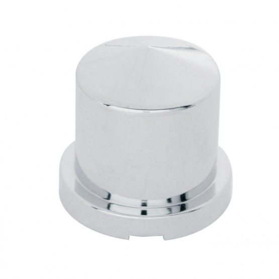 5/8" X 1-1/4" Chrome Plastic Pointed Nut Cover - Push-On