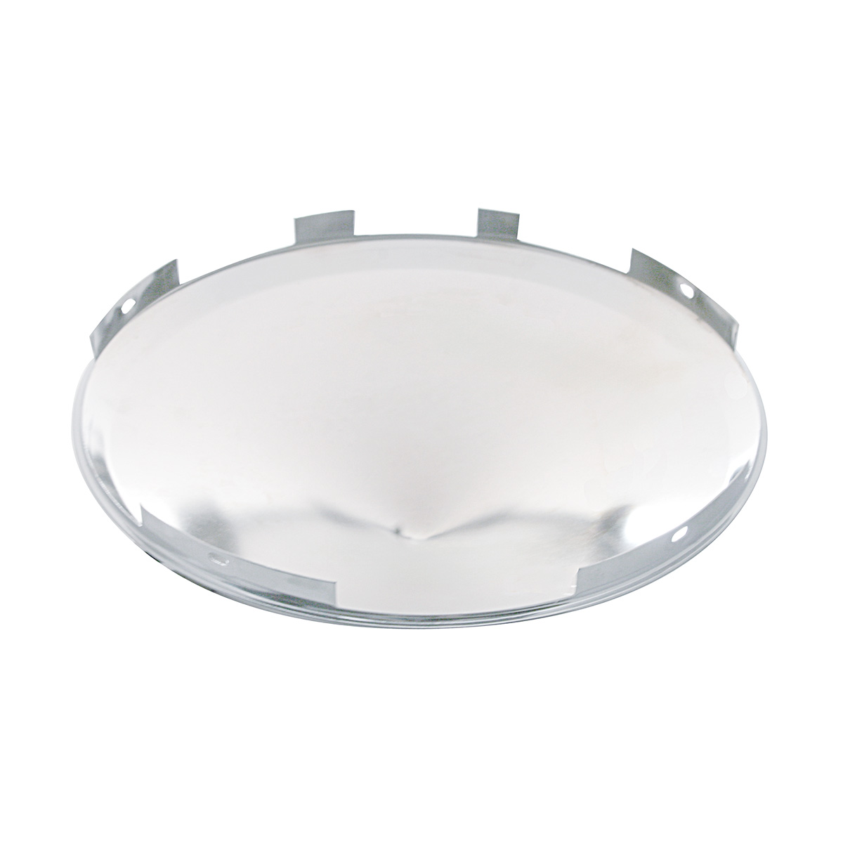 Universal Chrome Pointed Front Hubcap - 7/16" Lip - Thumbnail 3