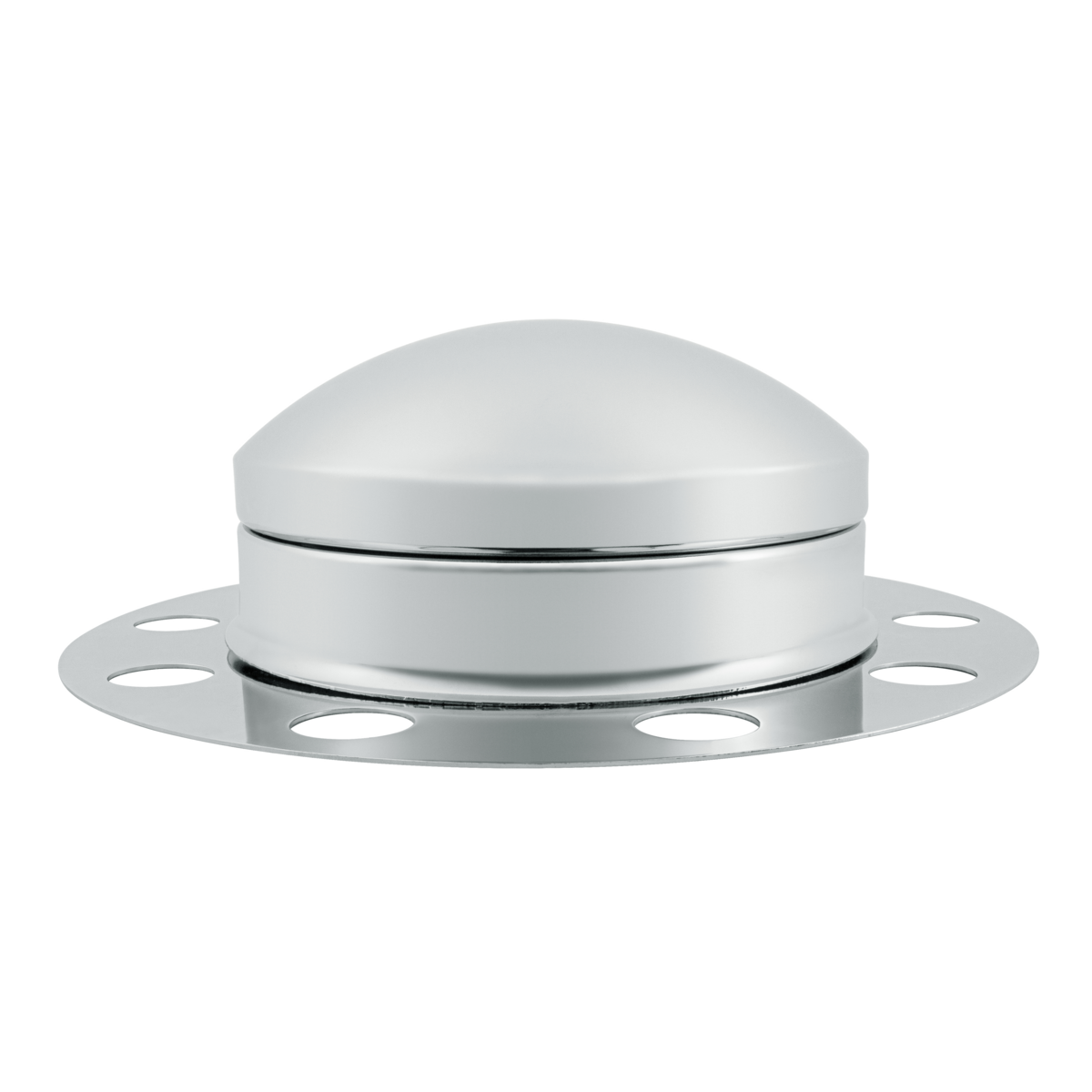 Chrome Dome Front Axle Cover 3PC Kit For Steel/Aluminum Wheel