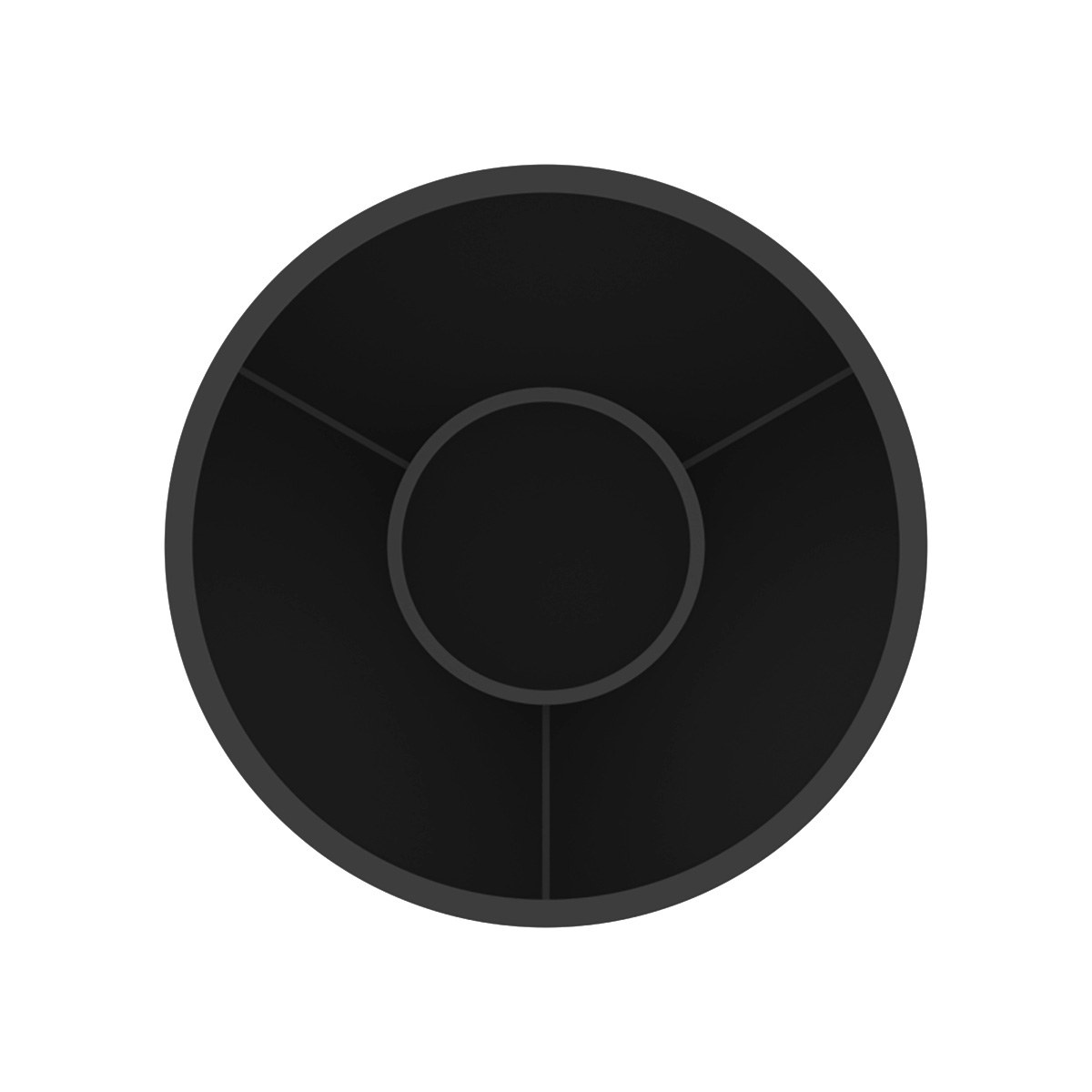 33mm x 4-1/4" Matte Black Tall Cylinder Nut Covers - Thread-On (60-Pack) - Thumbnail 6