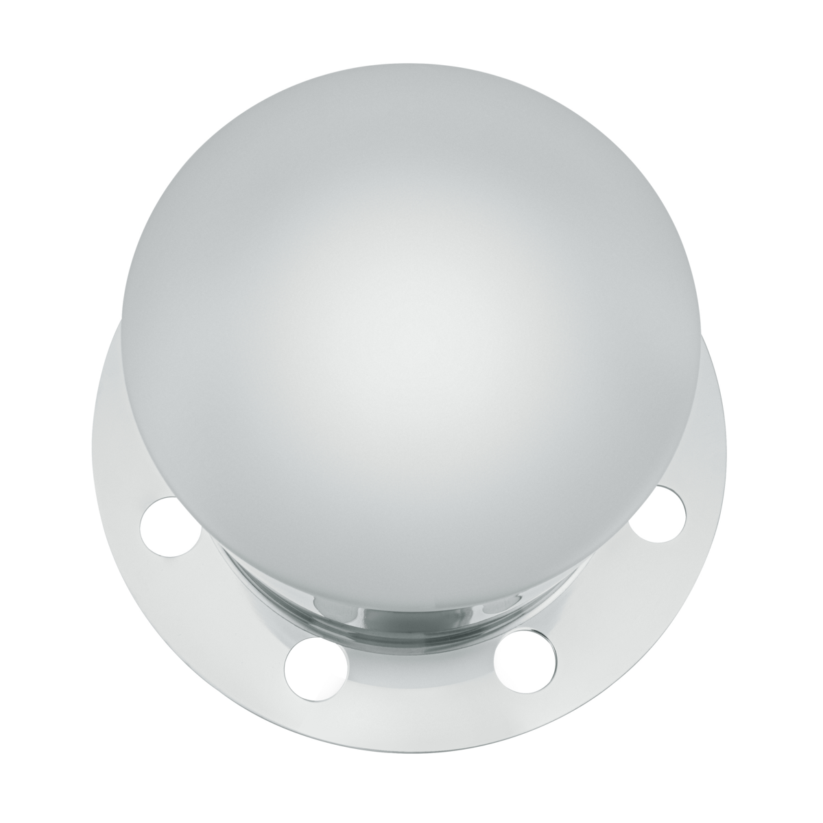 Chrome Dome Rear Axle Cover 2PC Kit For 33mm Nut Cover - Steel/Aluminum Wheel (8 Hole) - Thumbnail 2