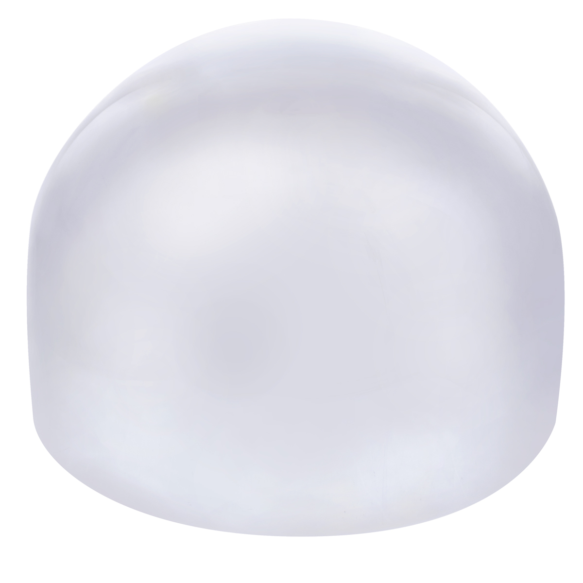 8-1/4" Chrome Full Moon Rear Hubcap - Thumbnail 3