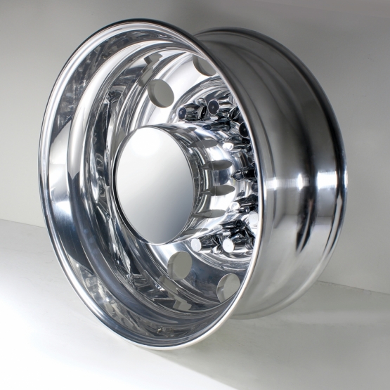 Chrome Plastic Extra Tall Rear Axle Cover With 33mm Thread-On Nut Covers - Thumbnail 3