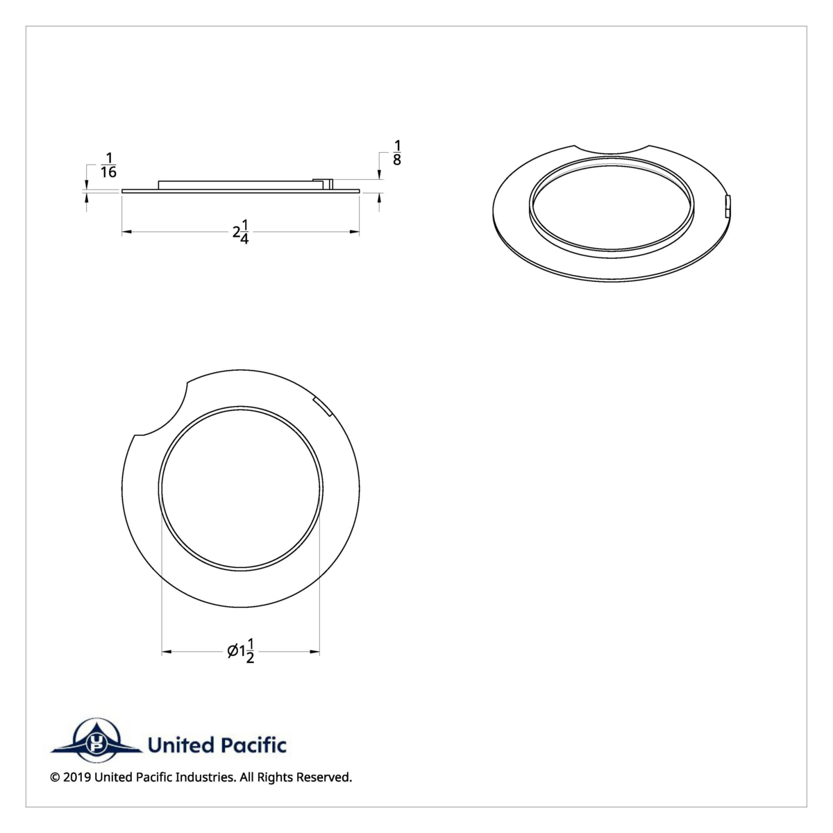 Metal Washer For Axle Cover (2-Pack) - Thumbnail 4