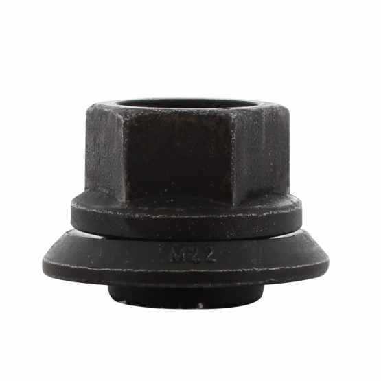 33mm X 2 3/4" Australian Volvo Nut Cover With Flange - Push-On (Bulk) - Thumbnail 4