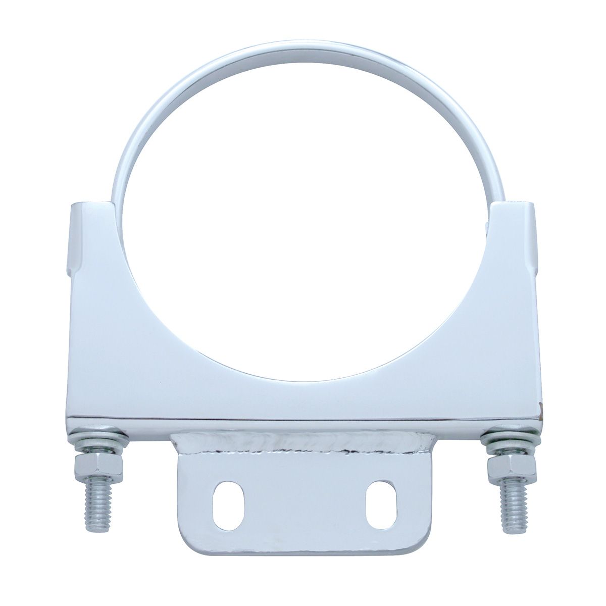 5" Chrome Cab Exhaust Clamp For Peterbilt