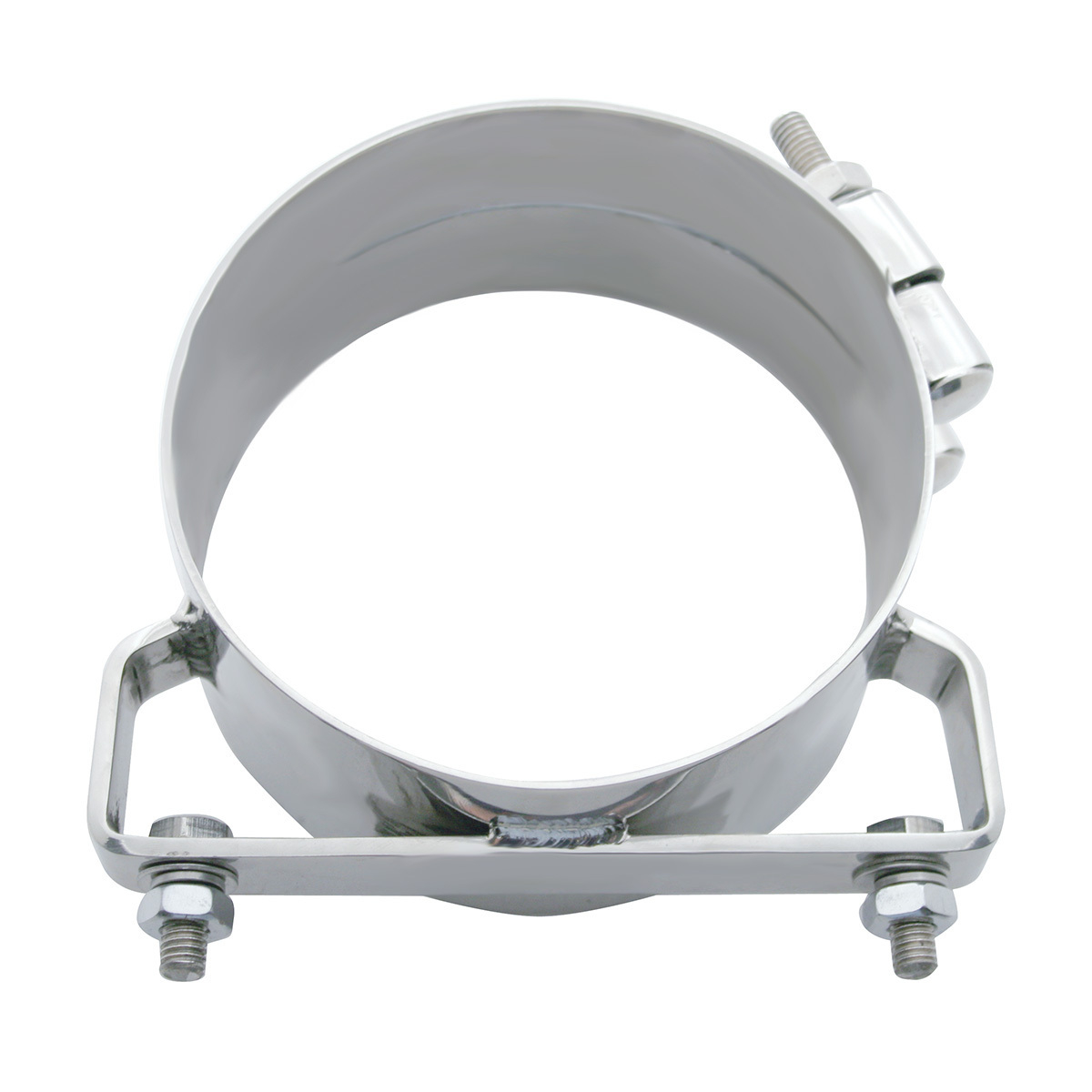 6" Stainless Wide Band Exhaust Clamp - Thumbnail 4