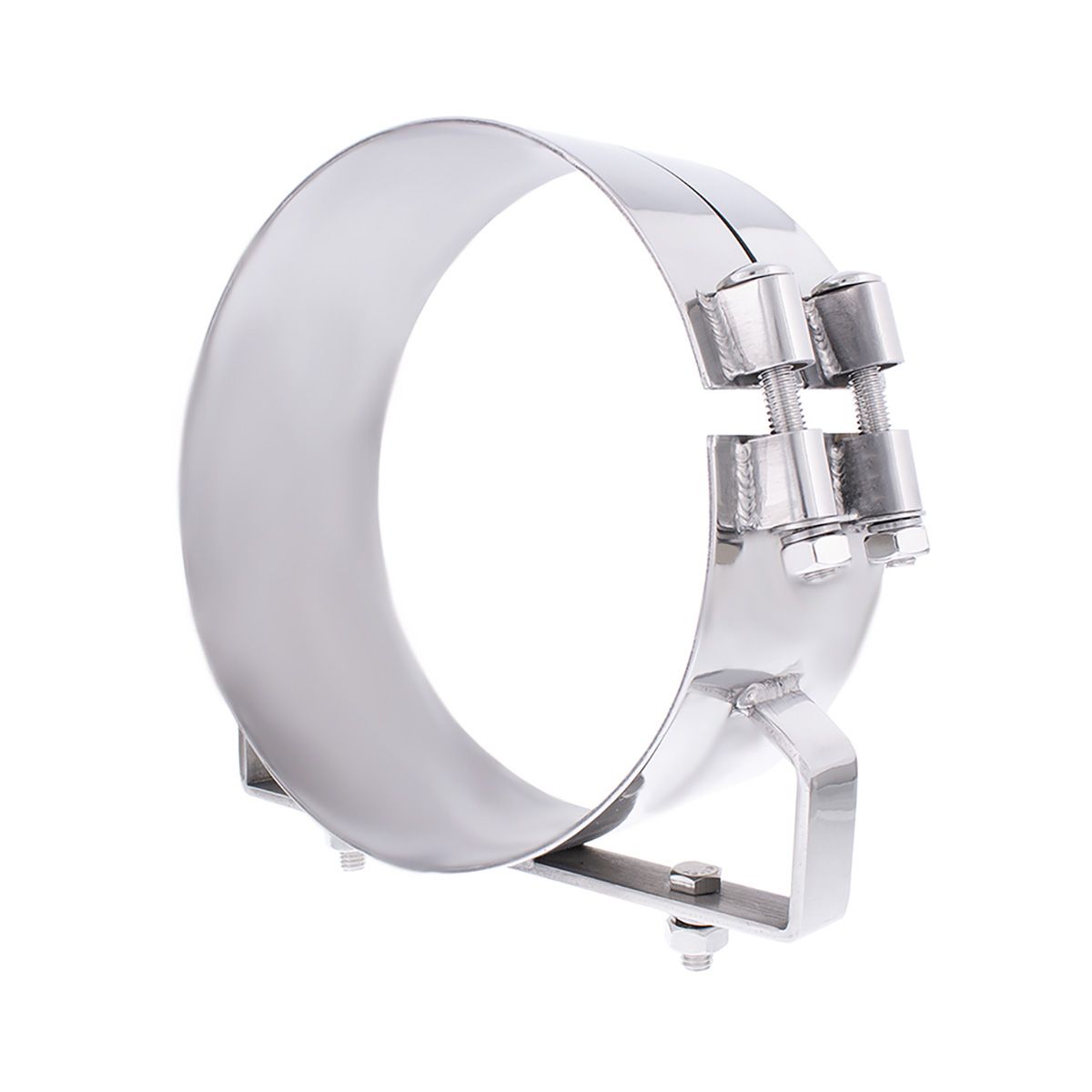 8" Stainless Wide Band Exhaust Clamp