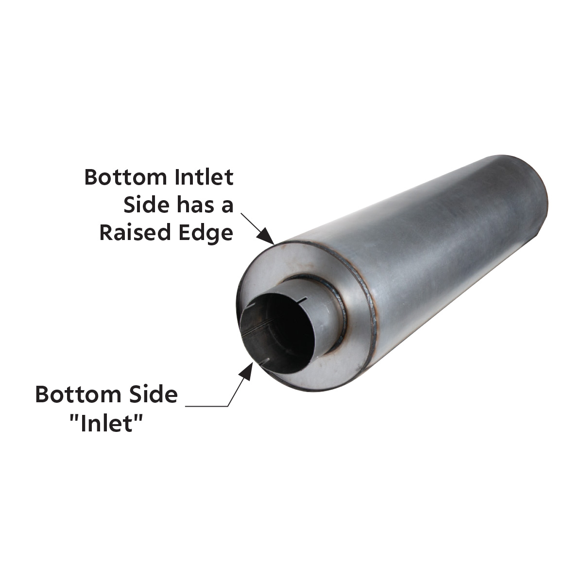 5" X 51" Exhaust Muffler - Thumbnail 3