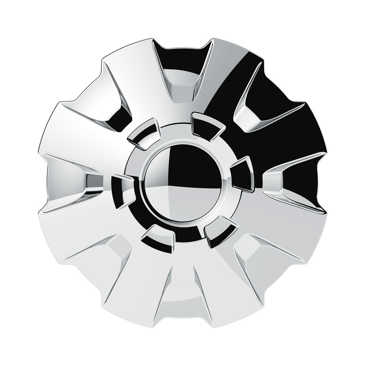 Rubicon Rear Axle Cover Kit With 33mm Thread-On Nut Covers-Chrome - Thumbnail 3