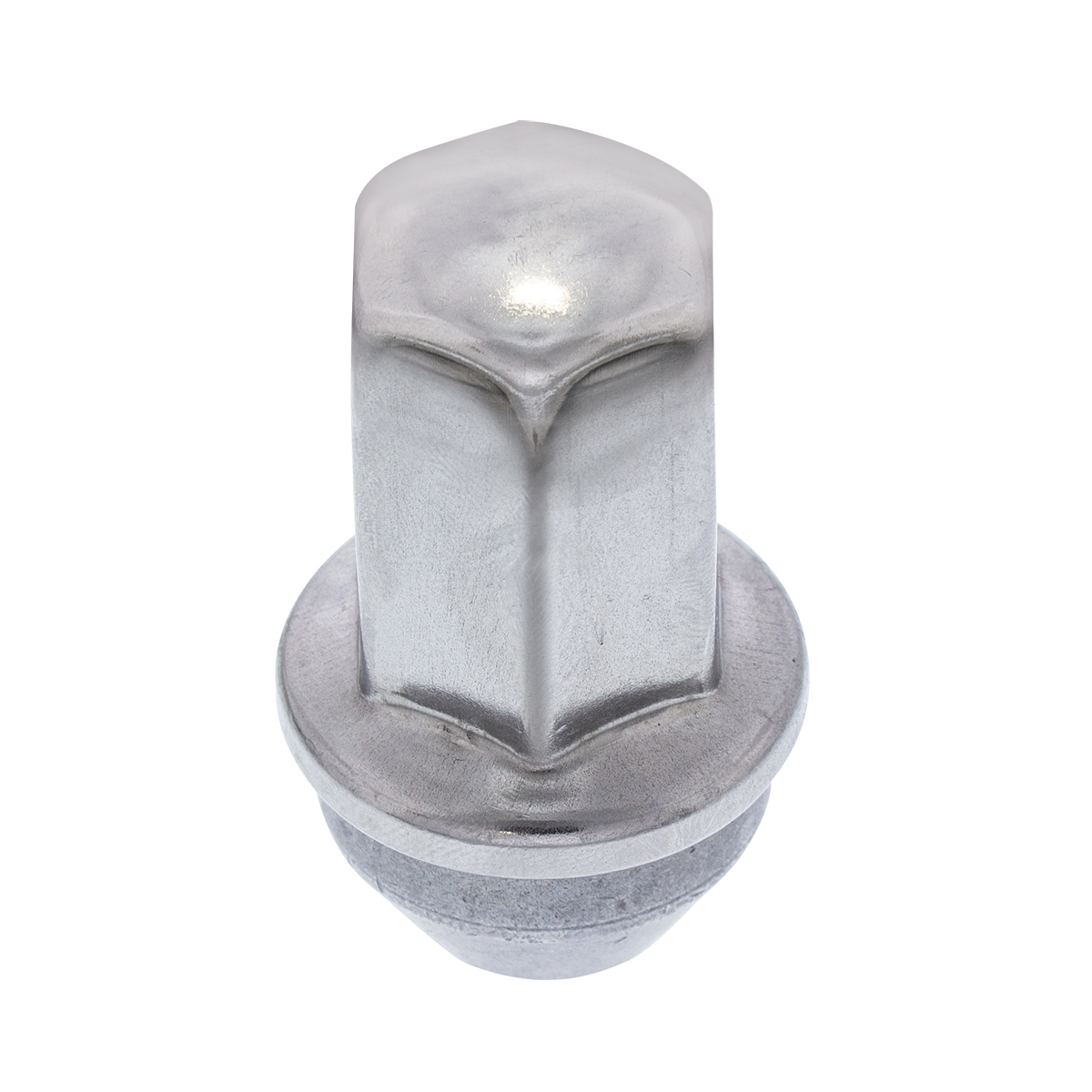 Chrome Spike Nut Cover For 2004-2014 Ford F-150 With OE Steel Wheel - Push-On (Bulk) - Thumbnail 4