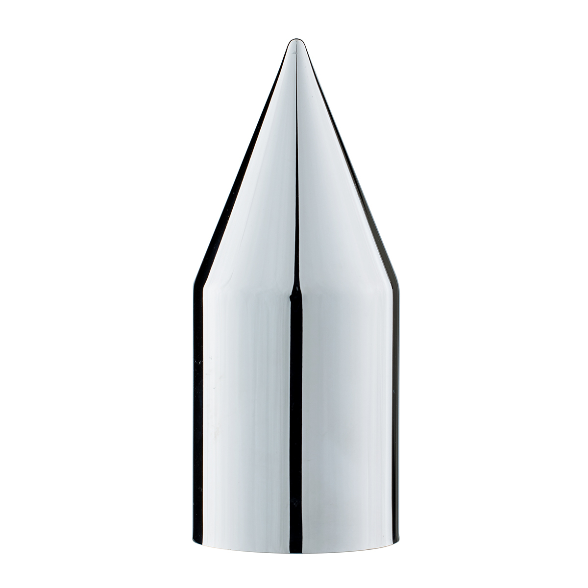 Chrome Spike Nut Cover For 2001-2014 Ford F-150- Push-On (Bulk) - Thumbnail 7