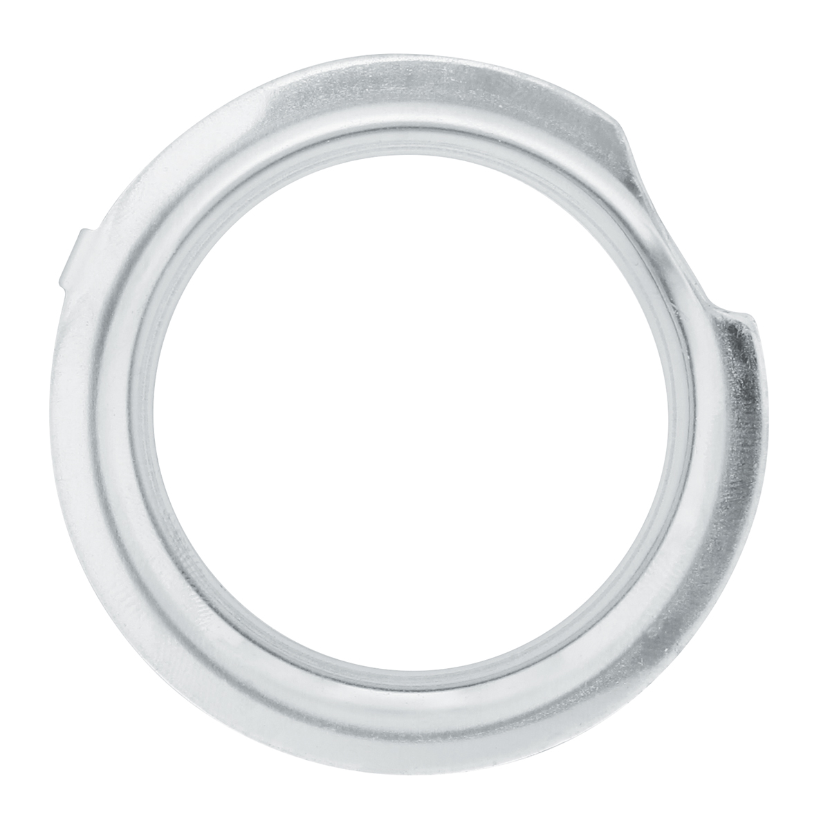 Pointed Front Axle Cover With 33mm Standard Style Push-On Nut Covers - Chrome - Thumbnail 4