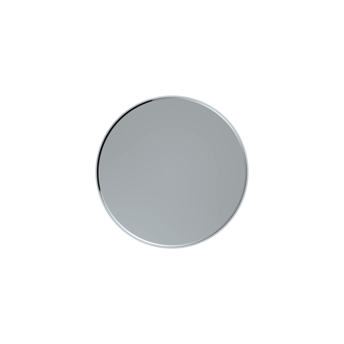 33mm X 7-1/4" Chrome Plastic Tall Cylinder Nut Cover - Thread-On (10 Pcs) - Thumbnail 4