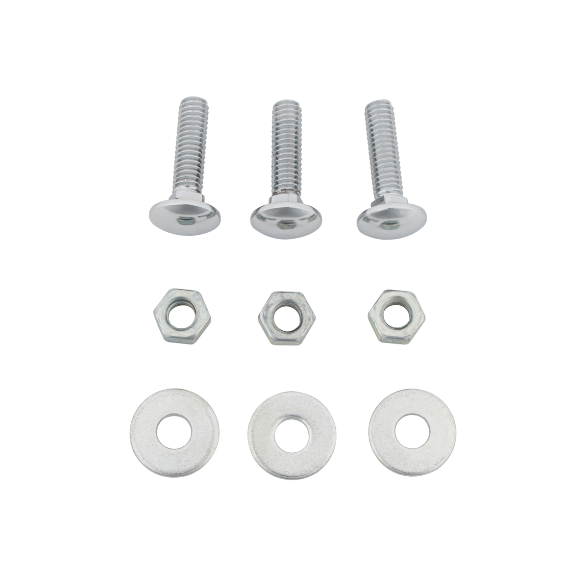 4" X 24" Chrome Kwopper Bottom Mud Flap Plate - Bolt Thru (Card of 2) - Thumbnail 4