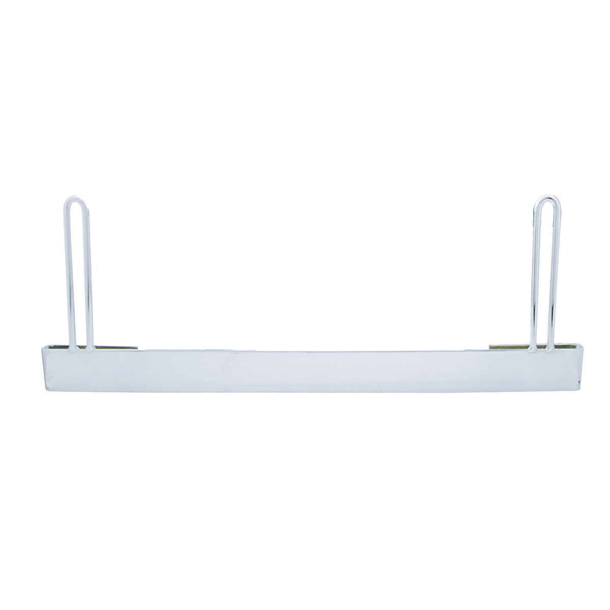 Chrome Anti-Sail Bracket With 2" Bottom - Peterbilt Battery Box - Thumbnail 3