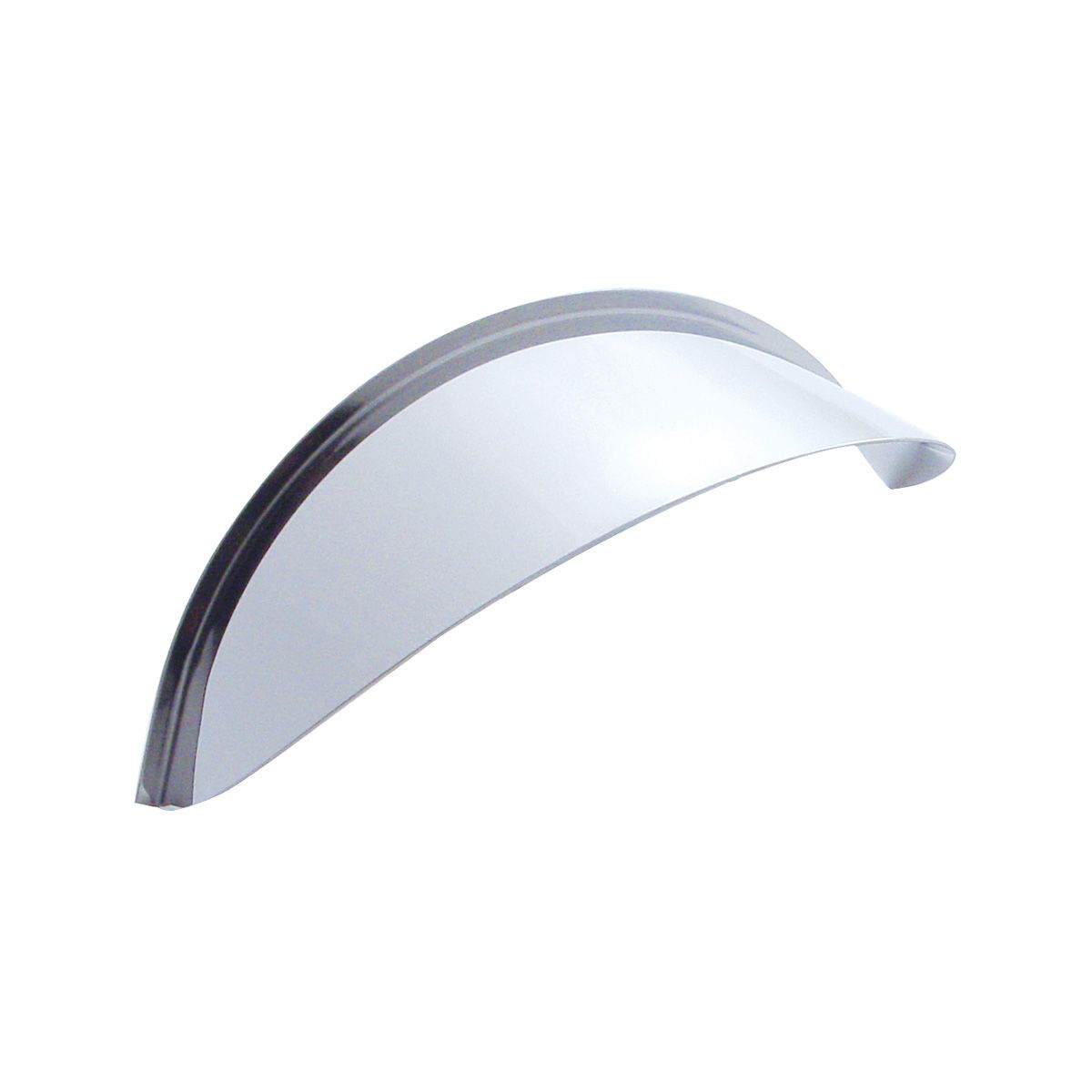 4" Stainless Light Visor With Lip