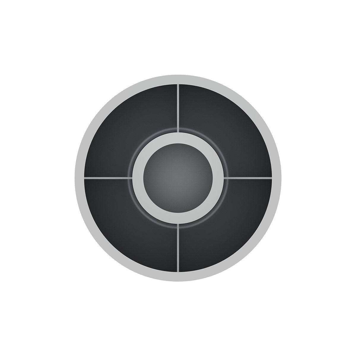 33mm x 3-3/4" Chrome Plastic Dome Nut Cover - Thread-On (Bulk) - Thumbnail 5