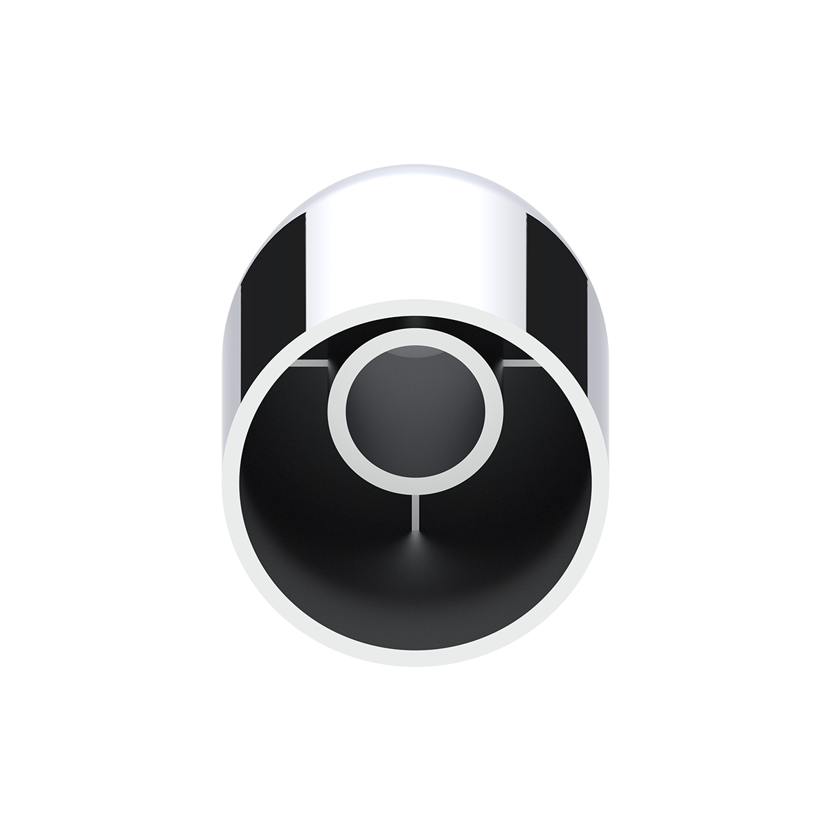 33mm x 3-7/8" Chrome Plastic Bullet Nut Cover - Thread-On (Bulk) - Thumbnail 4