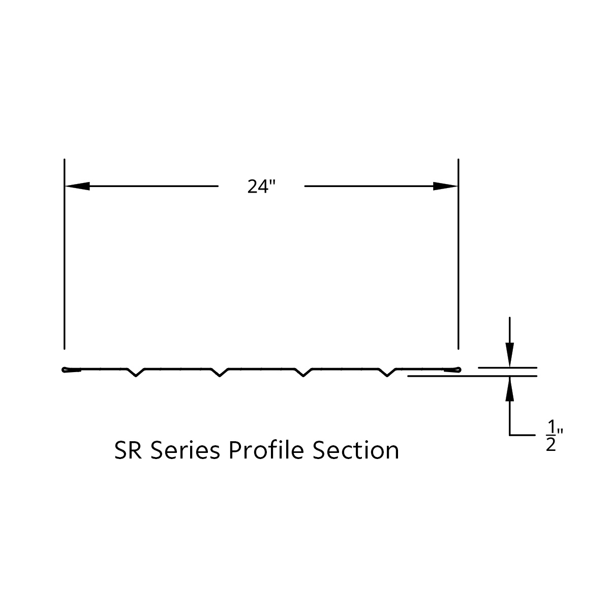 126" 430 Stainless Steel (18ga) Beaded Edge Ribbed Full Fender  54" Spread - SR Series (Pair) - Thumbnail 3