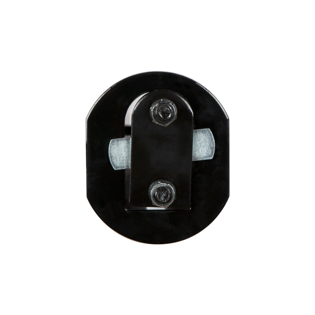 30" Black Heavy Duty Mud Flap Hangers - 2.5" Bolt Pattern (Pair) - Thumbnail 3