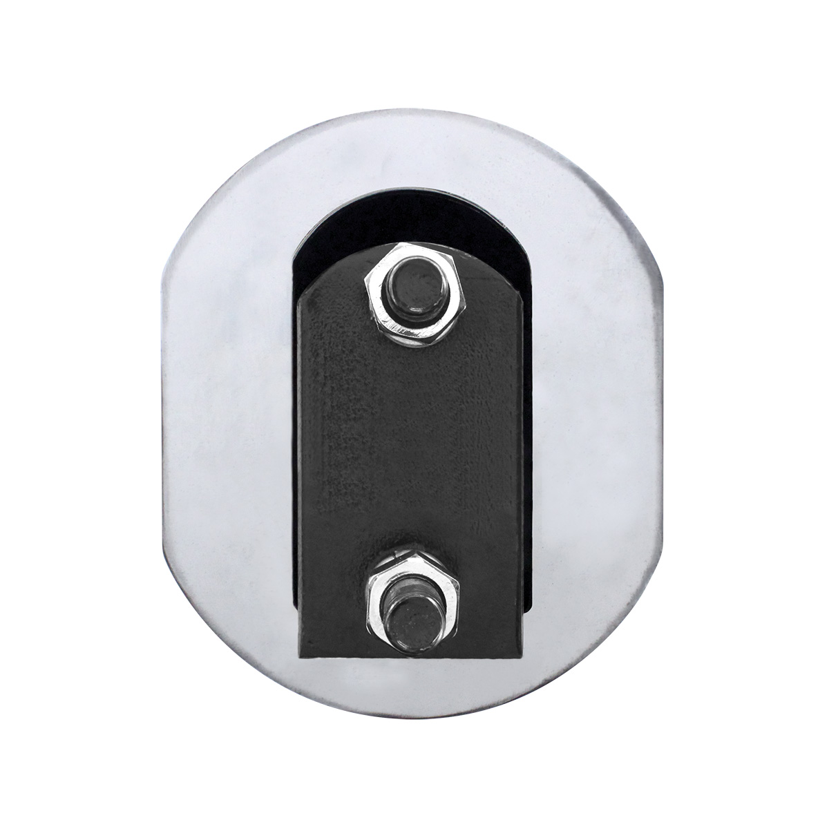 30" 304 Stainless Heavy Duty Mud Flap Hangers - 2" Bolt Pattern (Pair) - Thumbnail 2