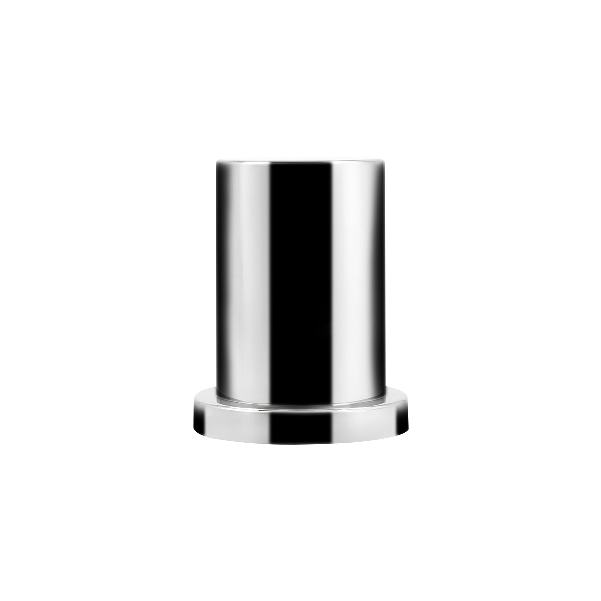 1-3/16" x 2-1/8" International Chrome Hulk Bolt Cover (Bulk) - Thumbnail 2