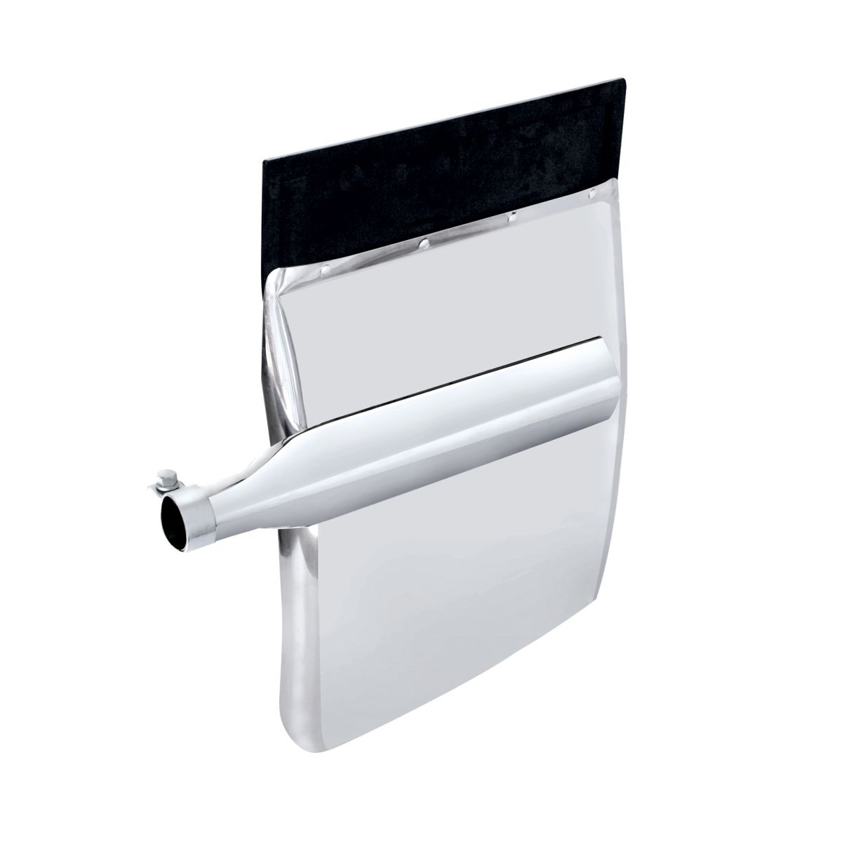 24" X 27" Stainless Quarter Fender Set - Triangle Bracket