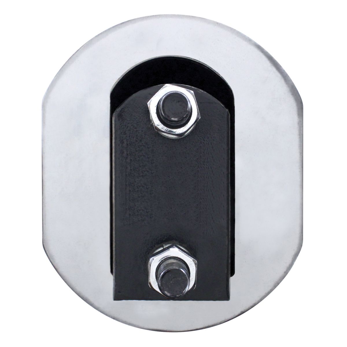 30" Stainless Steel Heavy Duty Mud Flap Hangers - 2" Bolt Pattern (Pair) - Thumbnail 3