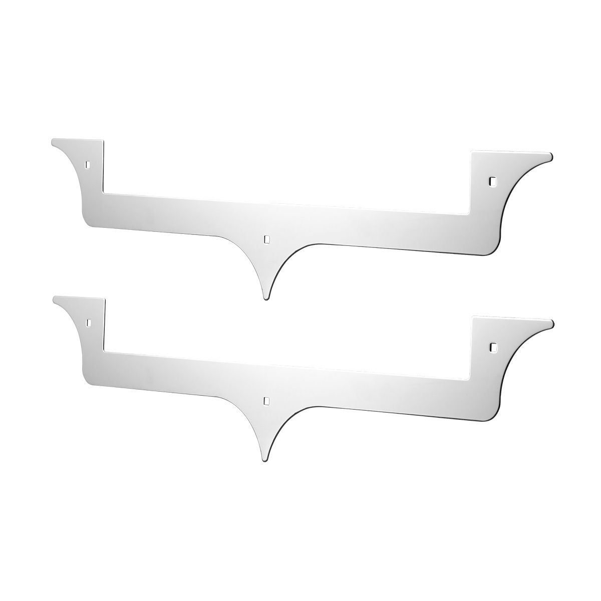 Kenworth Stainless Emblem Accent (Card of 2) - Thumbnail 2