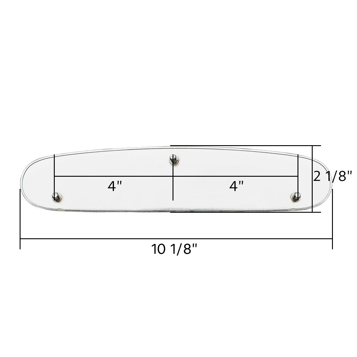 Chrome Die Cast USA Flag Emblem For Freightliner Hood - Thumbnail 4