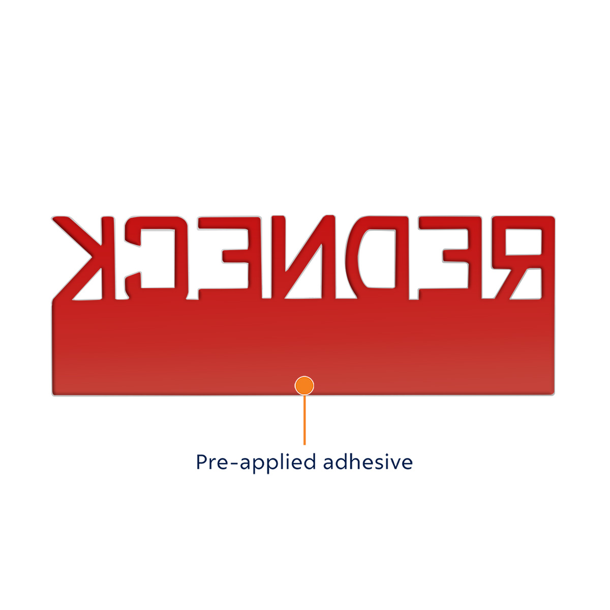 Chrome Die Cast "Redneck Edition" Accent Emblem - Thumbnail 3