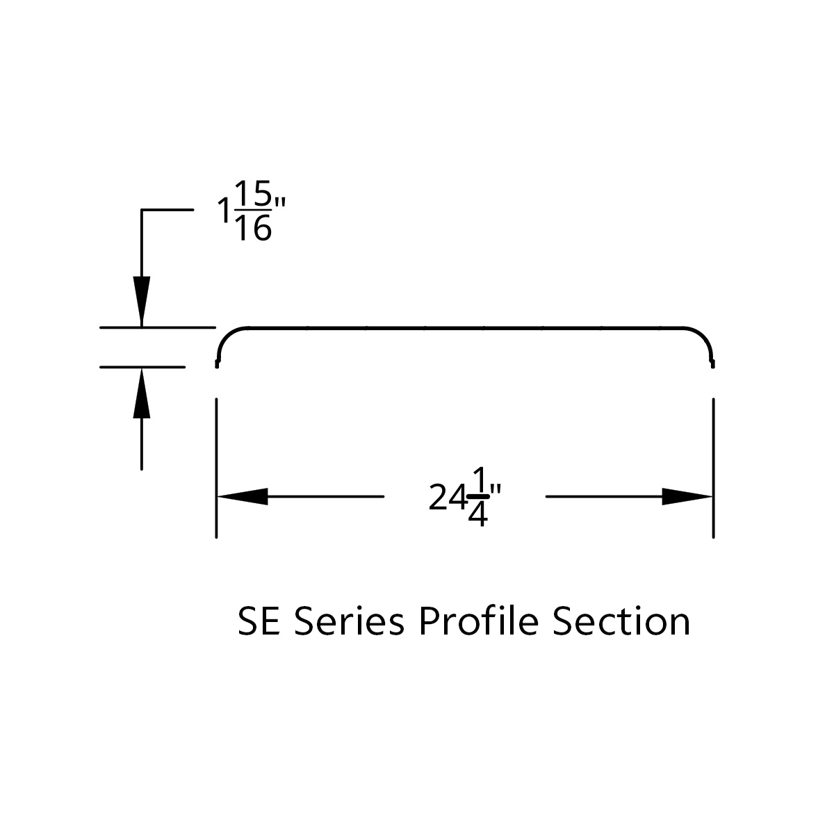 66" 430 Stainless Steel (16ga) Smooth Half Fender - SE Series (Pair) - Thumbnail 3