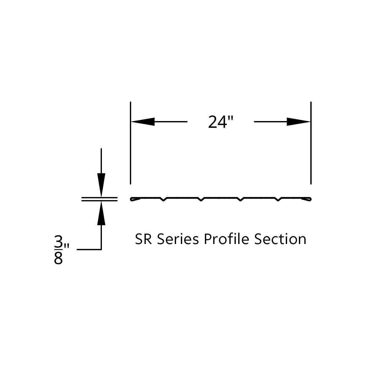 120" 430 Stainless Steel (16ga) Beaded Edge Ribbed Full Fender 54" Spread - SR Series (Pair) - Thumbnail 3