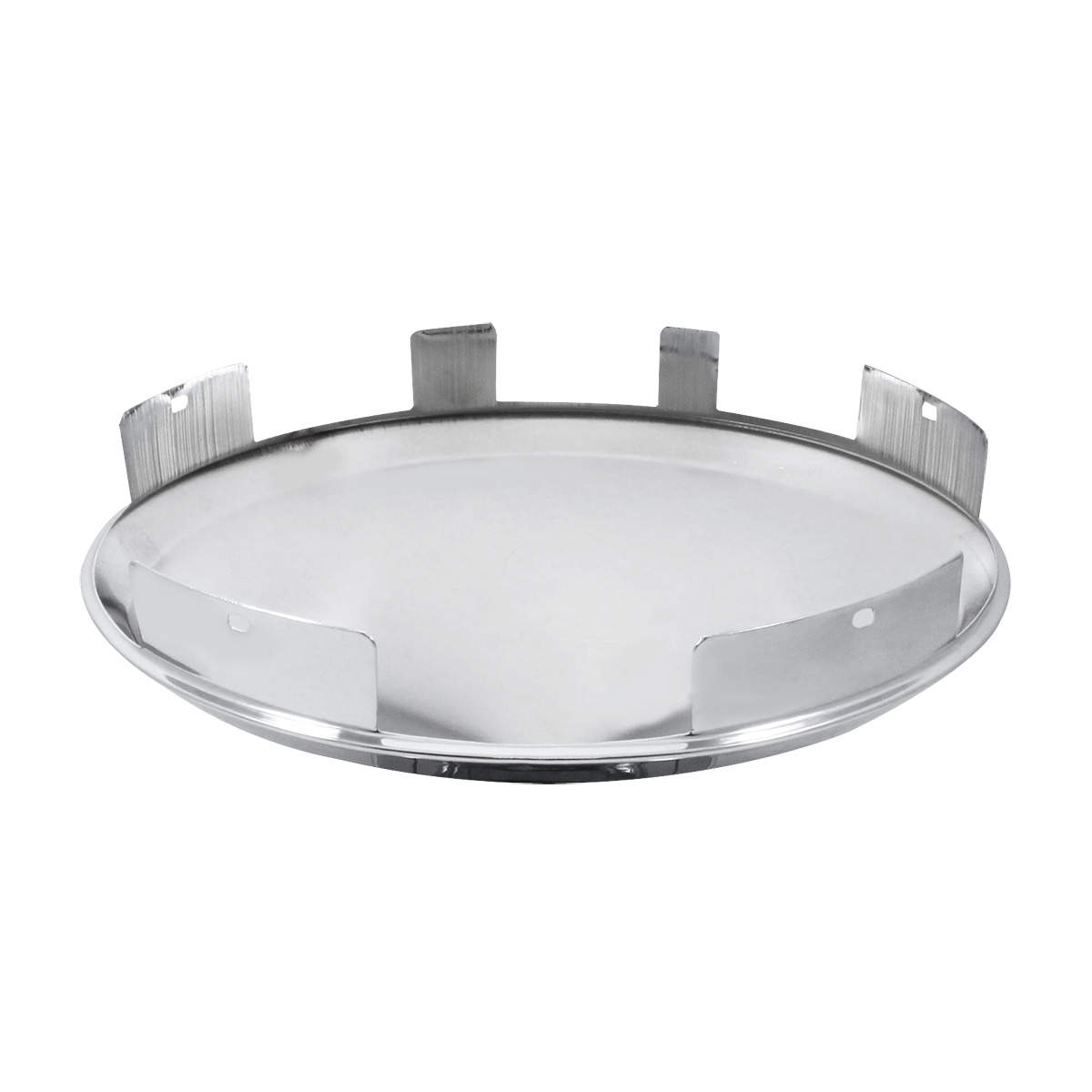 Universal Stainless Pointed Front Hubcap - 1" Lip - Thumbnail 3