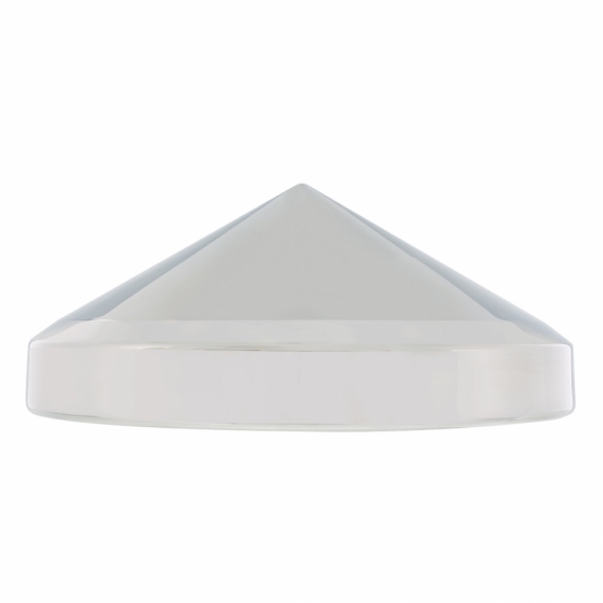 8" 304 Stainless Steel  X-Pointed Rear Hubcap