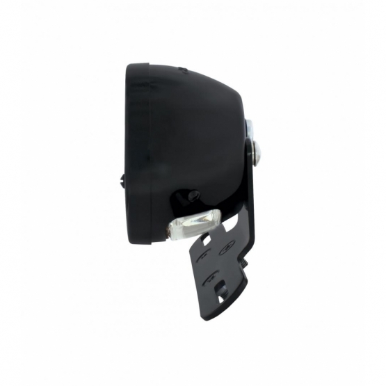 DUO Lamp Motorcycle Rear Fender Tail Light With Red Glass Lens & Blue Dot - Thumbnail 3