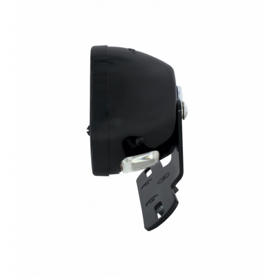 DUO Lamp Motorcycle Rear Fender Tail Light With Red Glass Lens - Thumbnail 3