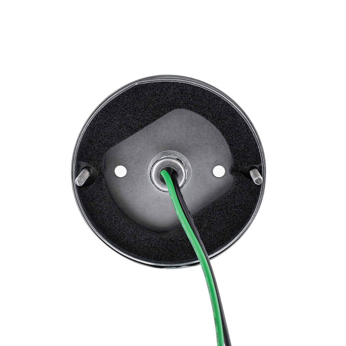 Dual Function Glass Watermelon Flush Mount Kit With LED Bulb - Red LED/Clear Lens - Thumbnail 6