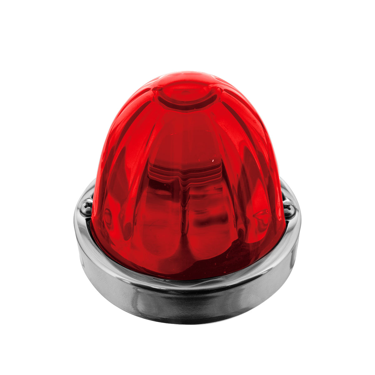 Glass Watermelon Flush Mount Kit - Red - Thumbnail 2