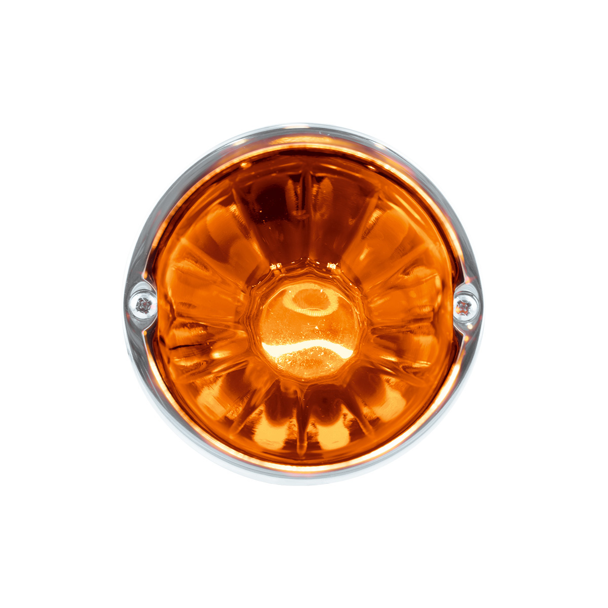 Glass Watermelon Flush Mount Kit - Amber - Thumbnail 3