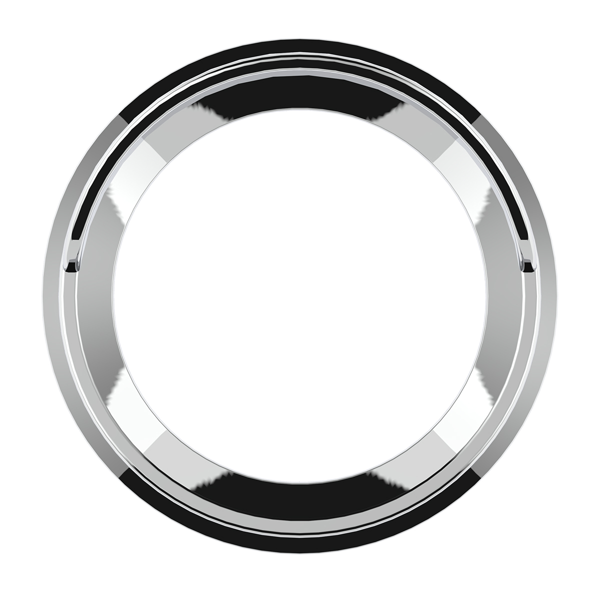 Pyrometer Gauge Bezel With Visor For Kenworth/Peterbilt - Classic Design - Thumbnail 2