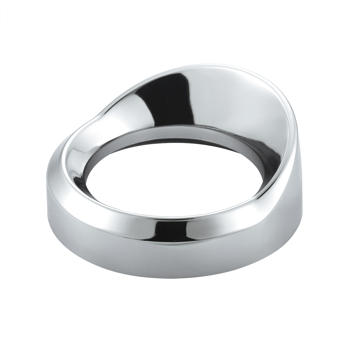 2-1/4" Pyrometer Gauge Bezel For Kenworth With Visor - Thumbnail 3