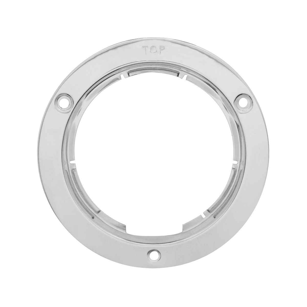 Stainless Steel Mounting Bezel For 4" Round Light (Card)