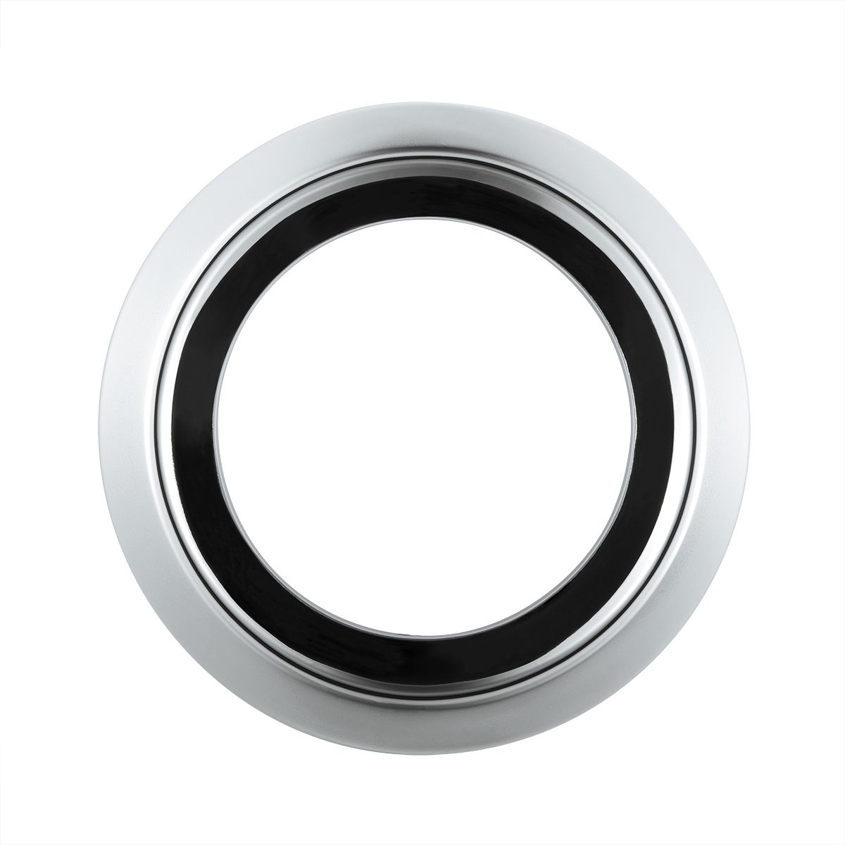 Chrome Plastic Small Gauge Bezel